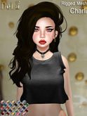 =DeLa*= Mesh Hair "Charli" Dipped Party Colors