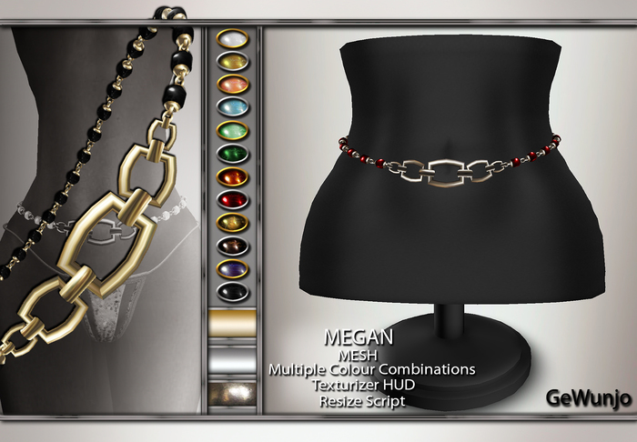 GeWunjo : MEGAN belly chain