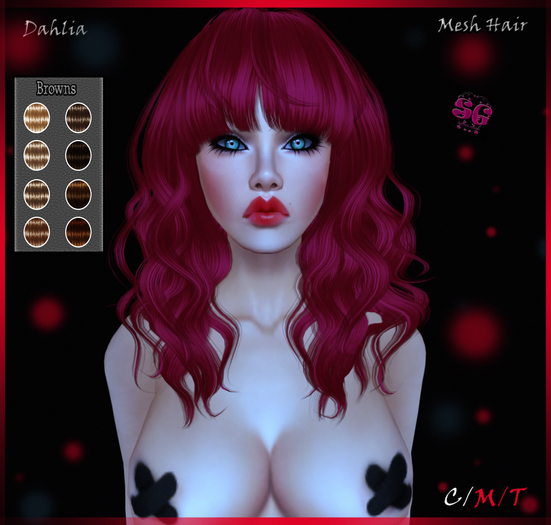 Suicide Gurls - Dahlia Hair- Browns