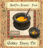 Spell Fire - Golden Honey Pot - spellfire