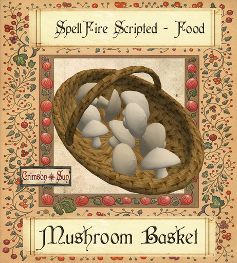 Spell Fire - Mushroom Basket - spellfire