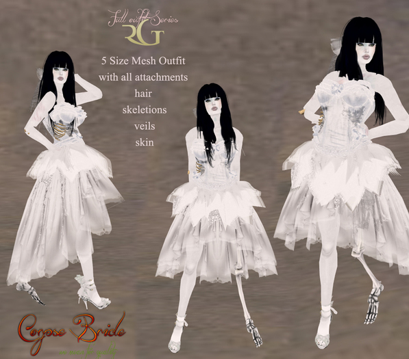 ! ' Corpse Bride HALLOWEN full outfıt