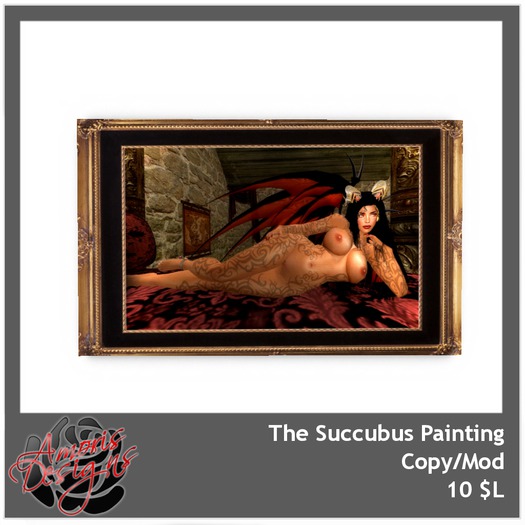 AD{@}. Succubus Painting