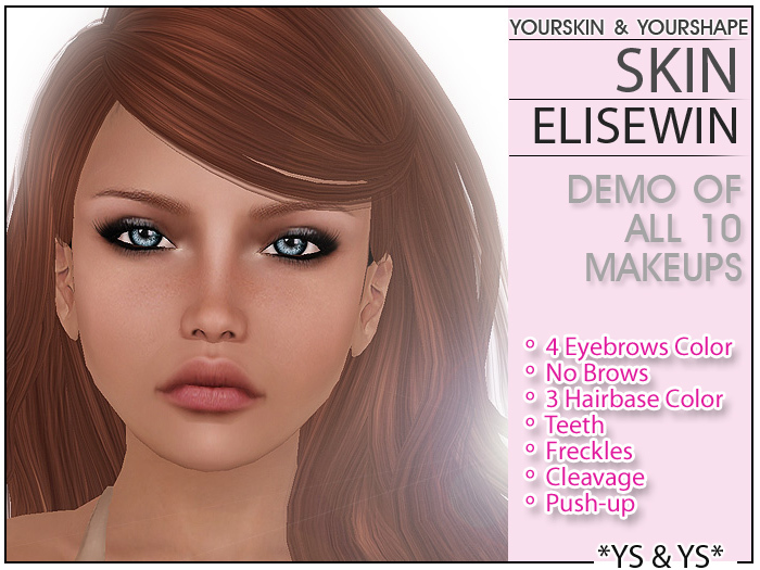 *YS&YS* Full Pack Elisewin Skin - 10 Makeups