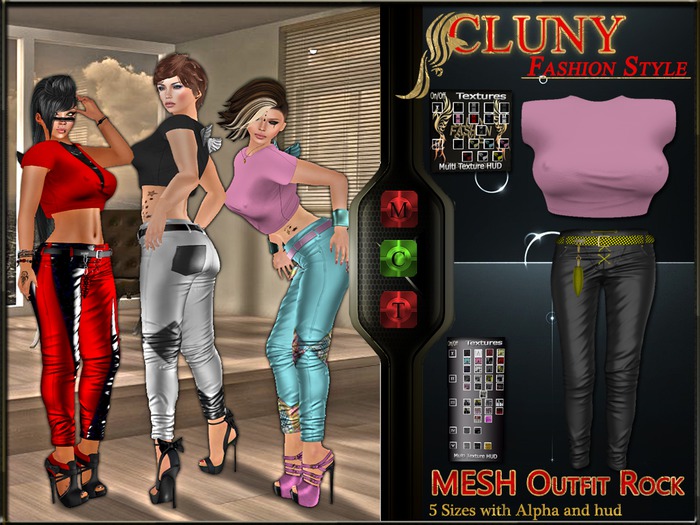 =C.F.S= Mesh outfit rock
