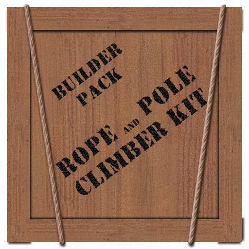 Builder's Kit - Linkable Rope Climb and Pole Climb