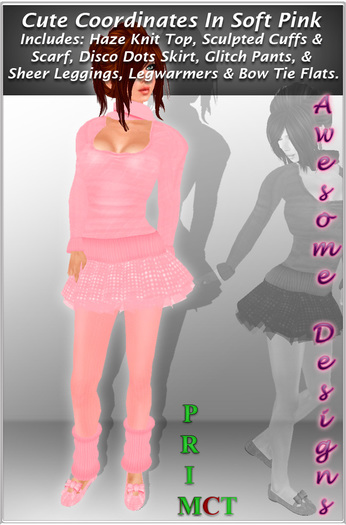 *Awesome Designs Cute Coordinates Set In Soft Pink