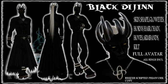 Black Dijinn Avatar (Boxed)