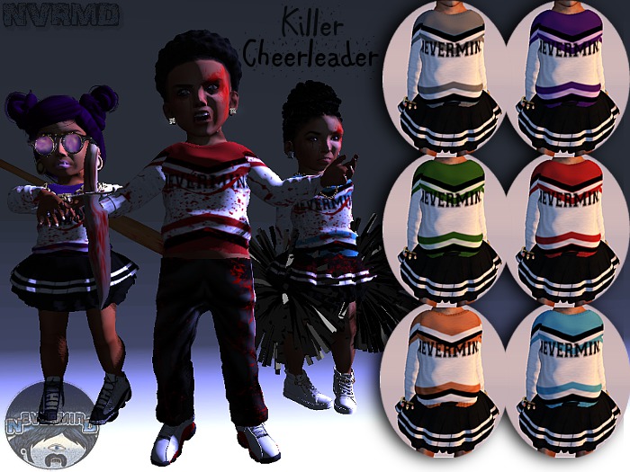 //NVRMD\\ Killer Cheerleader - Red