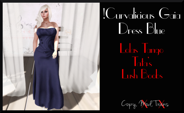 !Curvalicious Gaia Blue