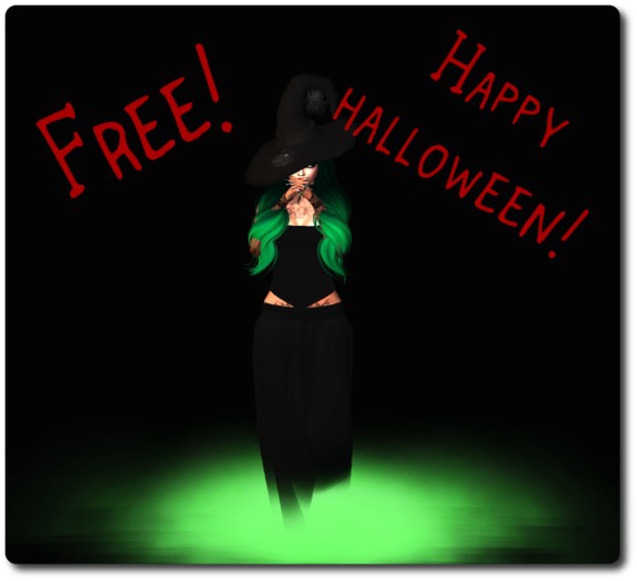 Halloween Witch  fog