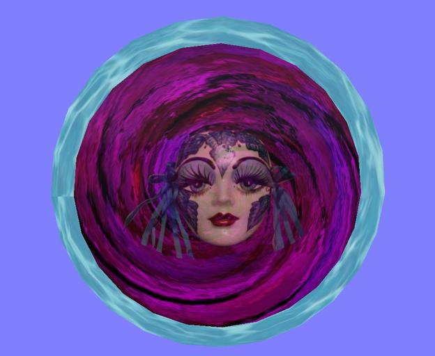 Fnordian Magic Mirror (Round Purple)