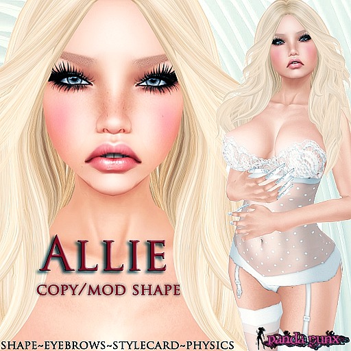 .:Panda Punx:. Body Shop Allie Shape  (Boxed)