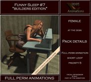 [RNP] Funny Sleep #7_Female_Full Perm Animation
