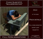 [RNP] Funny Sleep #10_Male_Full Perm Animation