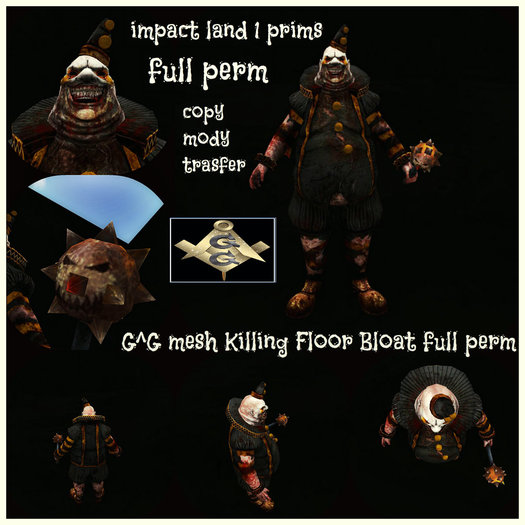 G^G full perm mesh Killing Floor Bloat