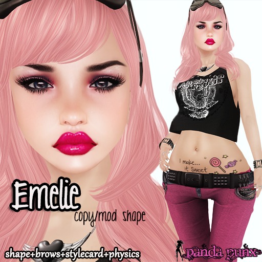 .:Panda Punx:. Body Shop Emilie Shape  (Boxed)