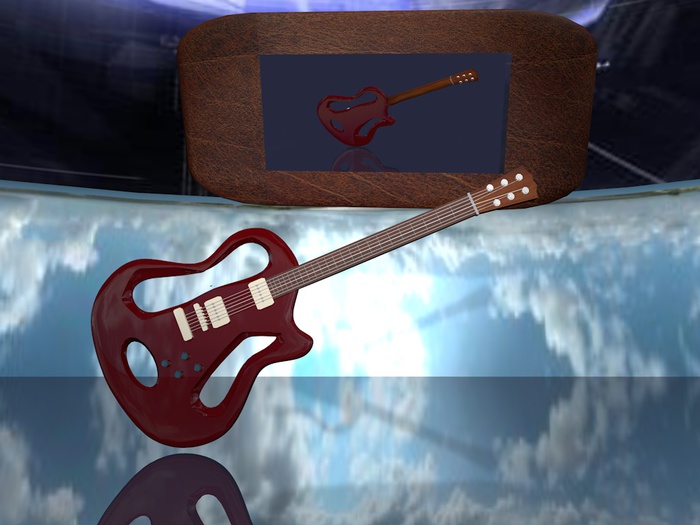 Electric red Guittar