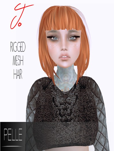 Pelle - JO RIGGED MESH HAIR NATURAL RED
