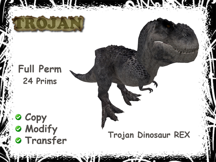 Trojan Dinosaur REX