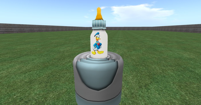 BABY BOTTLE & WARMER BLUE