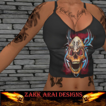 Second Life Marketplace - Ladies Biker Shirt2