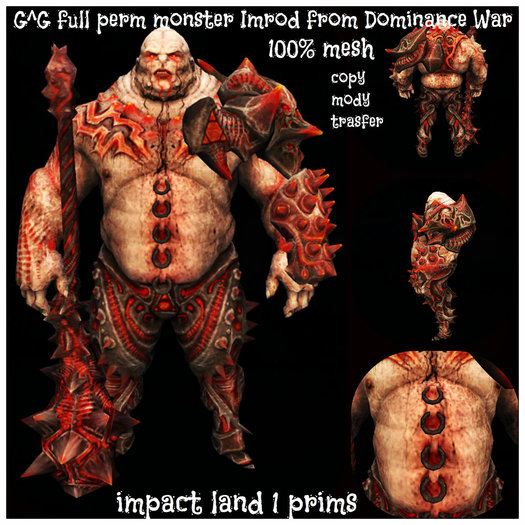 G^G full perm monster Imrod from Dominance War