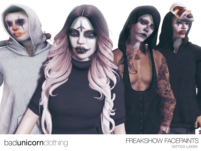 [BUC] Freakshow Facepaints FATPACK