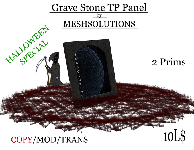 Grave Stone TP Panel