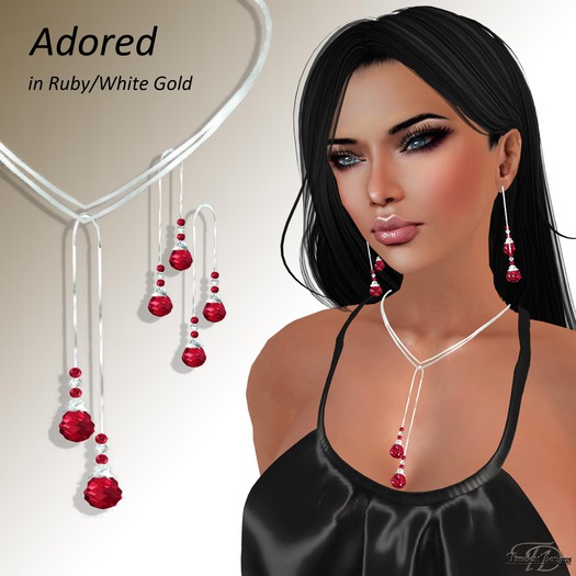 Adored Ruby/White Gold 