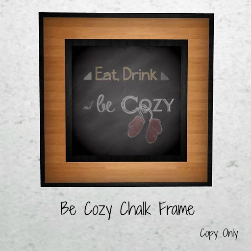 ~Just Meg~ Be Cozy Wall Decor