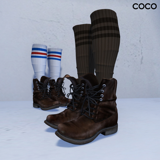 *COCO*_Lace-UpBoots_DarkBrown