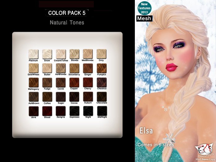 ^;^CaTwA^;^ Mesh Elsa Hair [5]