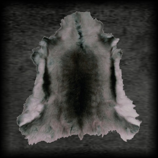 Dark Deer Hide / Rug [skin]