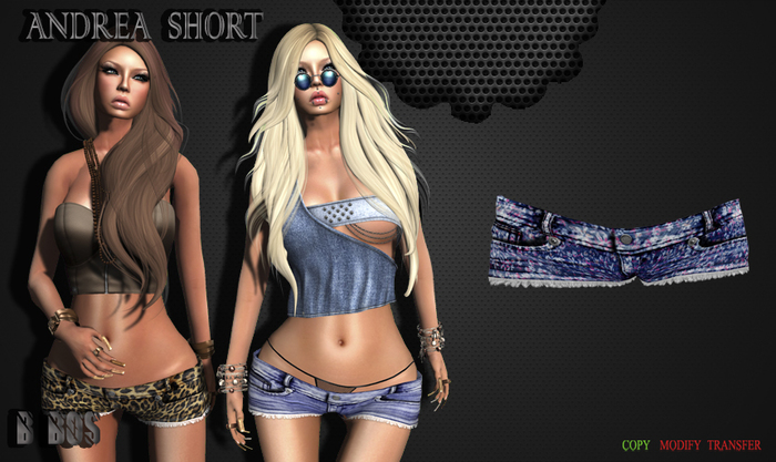 B BOS -Andrea Short-Flower-