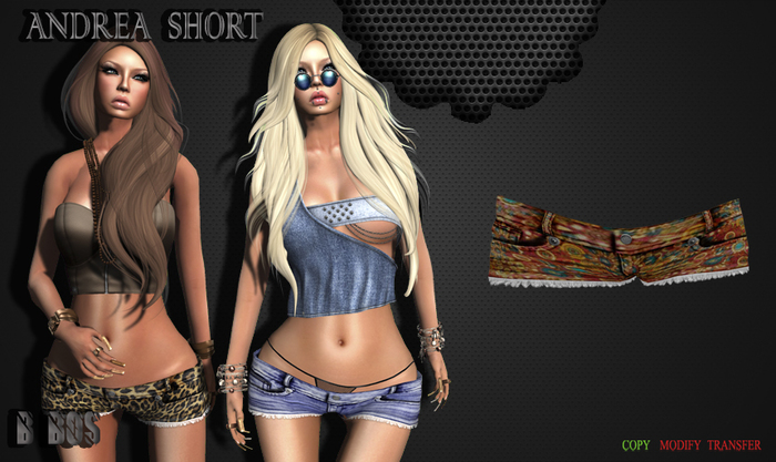 B BOS -Andrea Short-Retro-