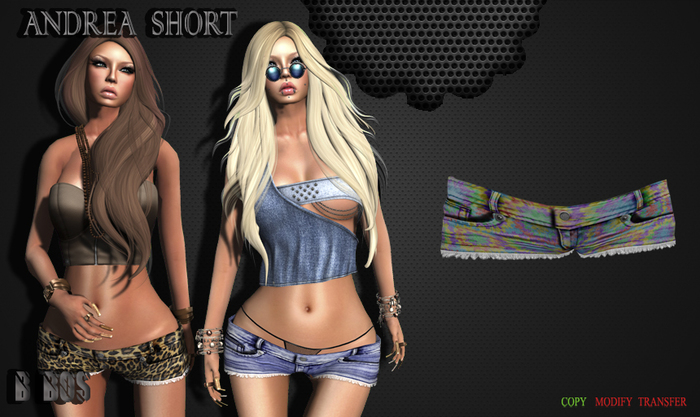 B BOS -Andrea Short-Hippie-
