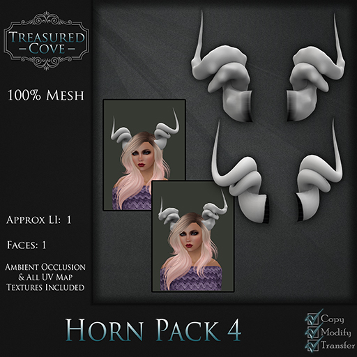 -TC- Horn Pack 4 Mesh 50% Discount!!