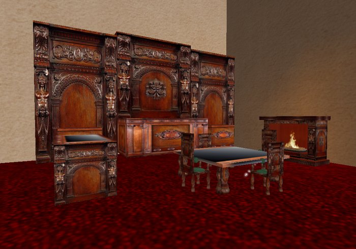 GOTH LT DINNING SET