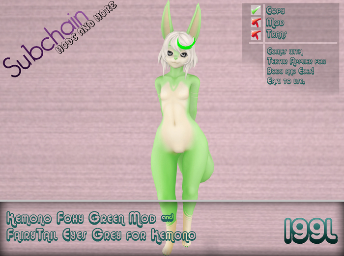 Subchain - Kemono Foxy Green Mod