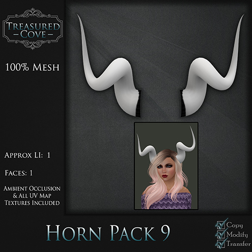 -TC- Horn Pack 9 Mesh 50% Discount!!