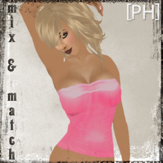[PH] Mix & Match Tube top - pink