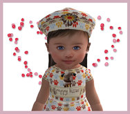 Pat A Kake! Doggy Beret