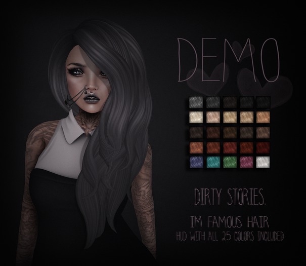 .DirtyStories. Im Famous Hair DEMO