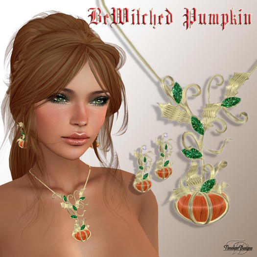 BeWitched Pumpkin Pendant Set