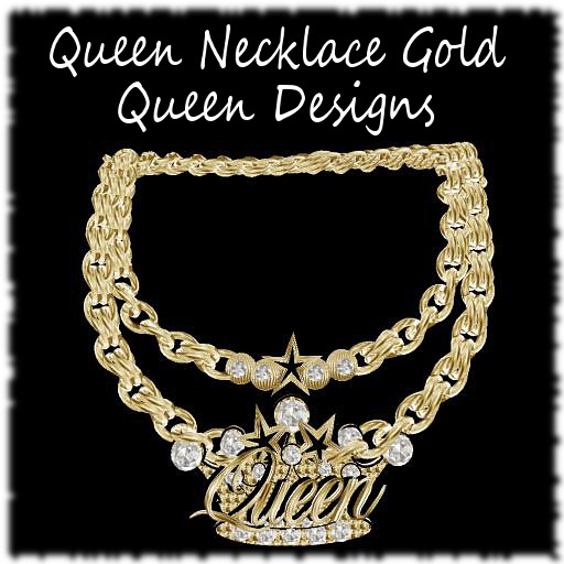 Queen Necklace Gold