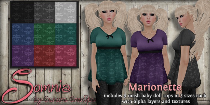 .: Somnia :. Marionette {Crated}