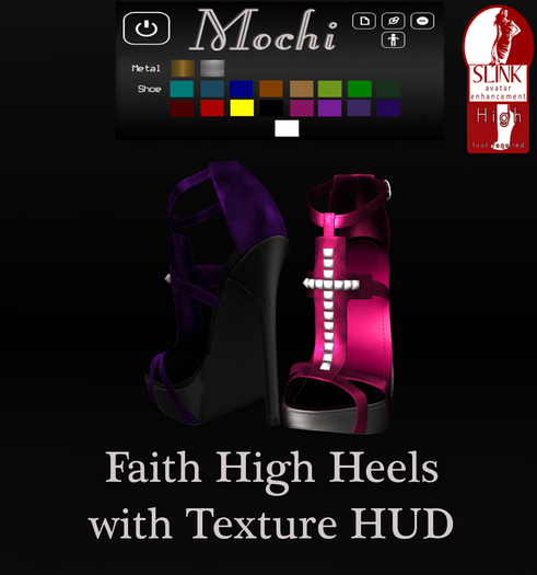 Mochi Styles  - Alysin High Platforms w/chains - Fat Pack