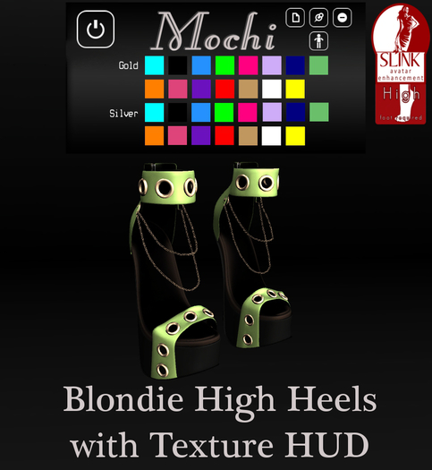 Mochi Styles  - Alysin High Platforms w/chains - Fat Pack