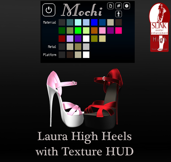 Mochi - Laura High Heels - Texture Change